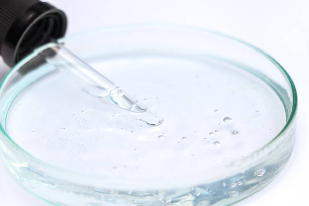 istock white liquid or raw material for skin care product 1454825071