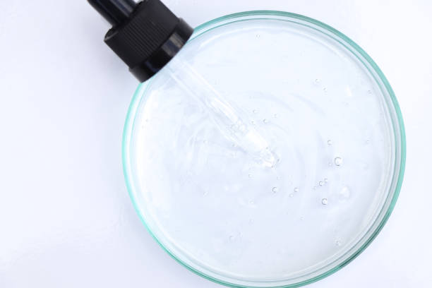 istock white liquid or raw material for skin care product 1454825091