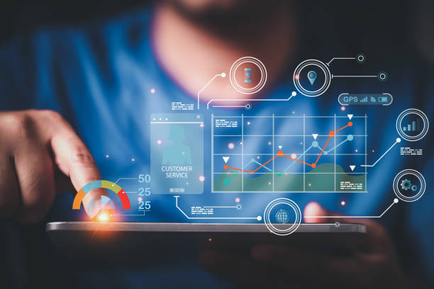 istock Businessman using mobile smart phone. Business global internet connection application technology and digital marketing, Financial and banking, Digital link tech, big data. 1454829388
