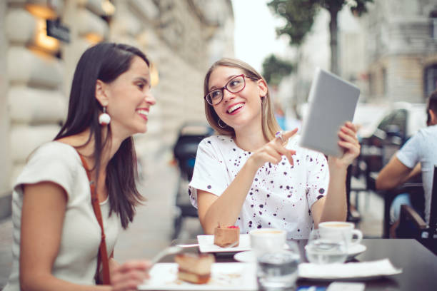 istock Young women in the city 1454829438