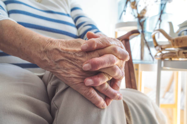 istock Senior woman at home 1454830407