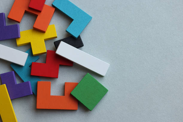 istock Wooden Geometric Shapes, Toy Blocks 1454833817