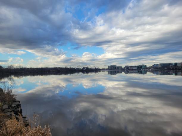 Anacostia River,  Frederick Douglass Memorial Bridge