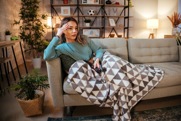 istock Woman at home 1454838566