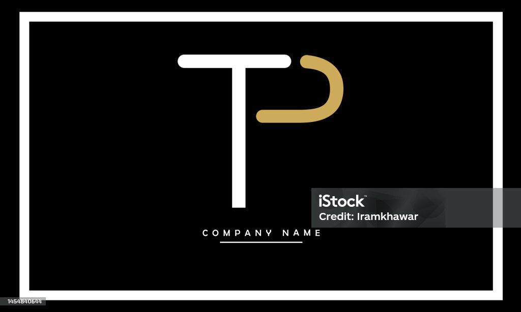 Tp Lettering Tp Pt Abstract Letters Logo Monogram Stock Illustration - Download ...