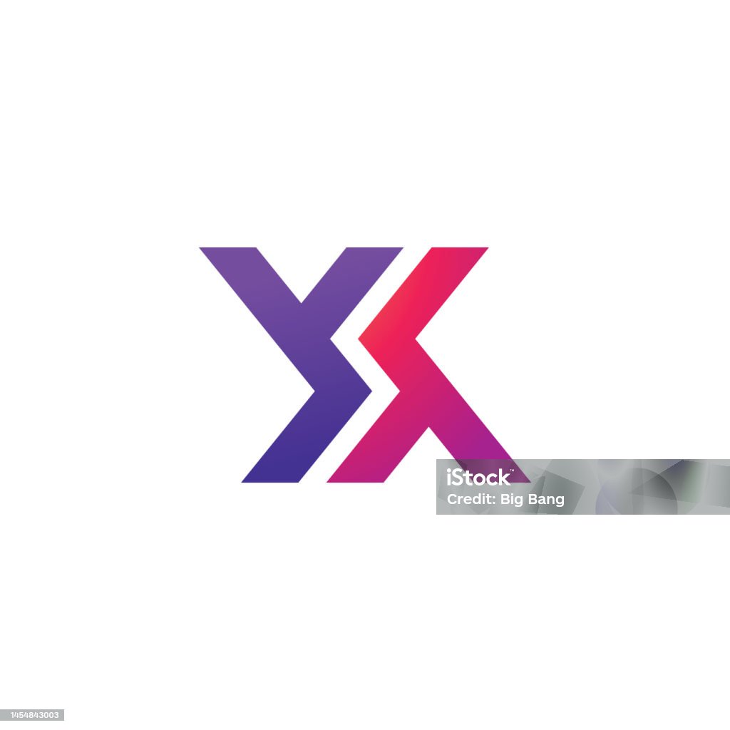 X Line Design X Design And Template Stock Illustration - Download Image Now ...