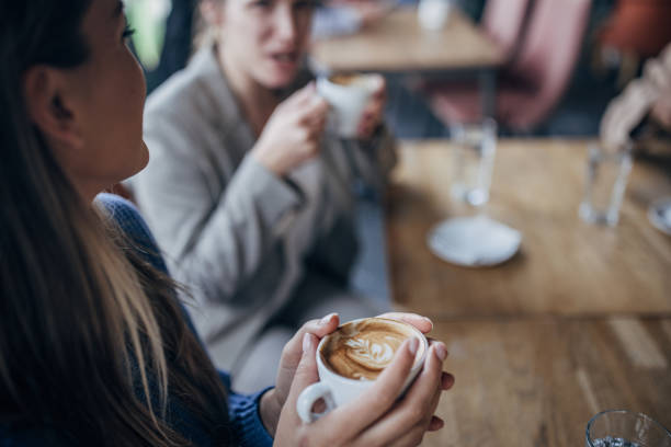 istock Women in coffee shop 1454851813