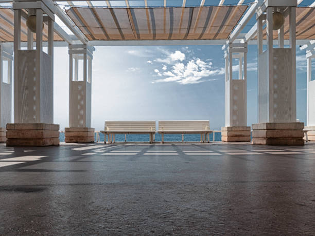 Seafront of Nice stock photo