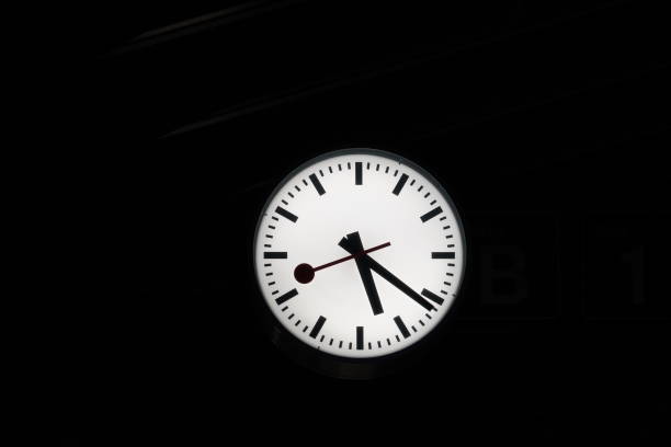 Clock Of Church Of Our Lady View In Nuremberg Bavaria Germany Western Europe