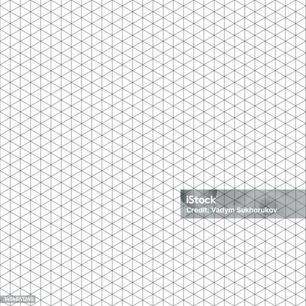 Vector Seamless Geometric Low Poly Triangular Pattern Isometric Grid ...