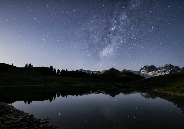 istock Beautiful Austria milkyway pictures 1454861413