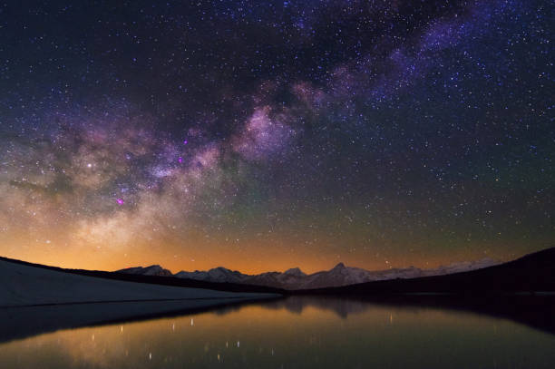 istock Beautiful Austria milkyway pictures 1454862047