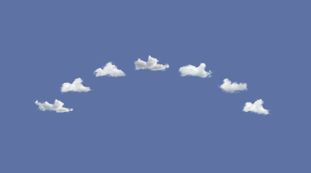 istock abstract group of clouds on pastel background 1454878908