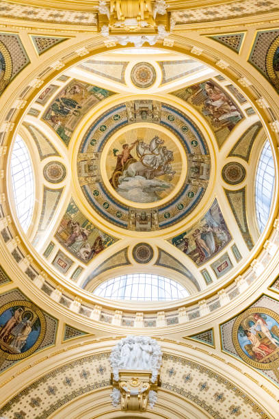 istock Szchenyi Thermal Baths historical building in Budapest city interior 1454885214