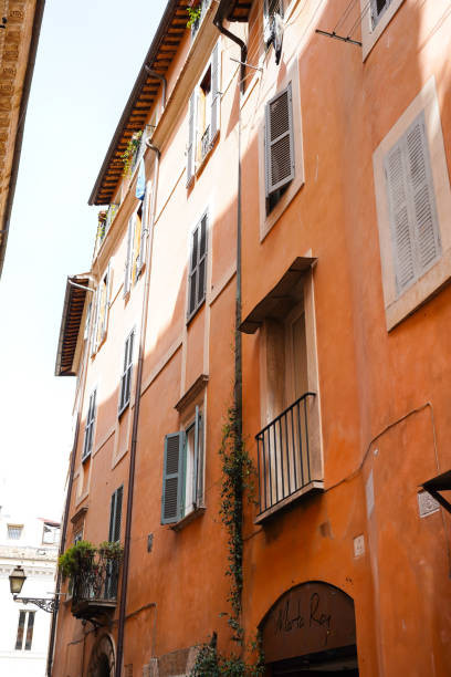 istock Traditional houses in central Rome 1454891938