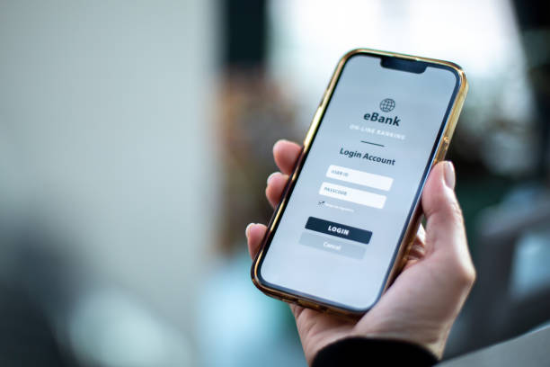 istock On-Line Banking electronic bank mobile app concept 1454895918