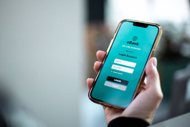 istock On-Line Banking electronic bank mobile app concept 1454895920