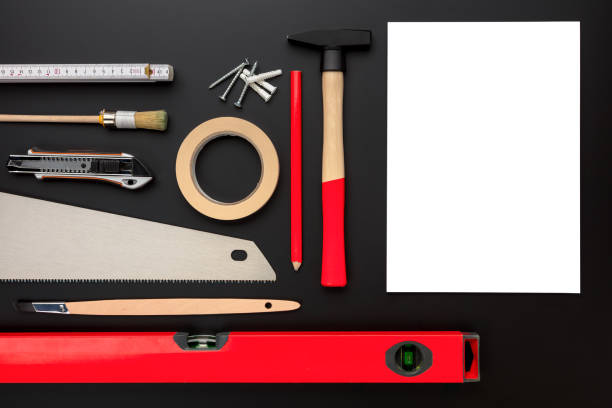 istock set of tools like hammer and saw for renovating 1454898500