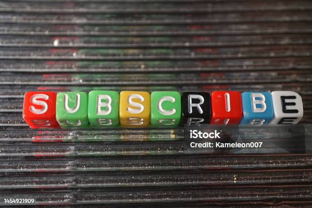 Subscribe Stock Photo - Download Image Now - Business, Celebration, Color Image