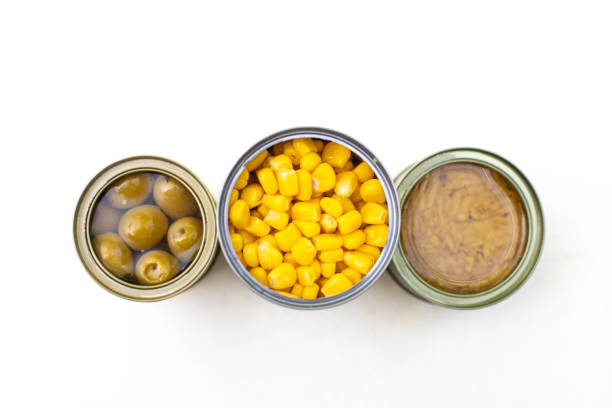 istock Cans with preserved cooking ingredients 1454927958