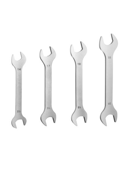 istock Chrome vanadium wrench on white background 1454928933