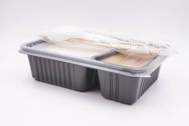 istock Cheap takeaway of curry rice box 1454931335