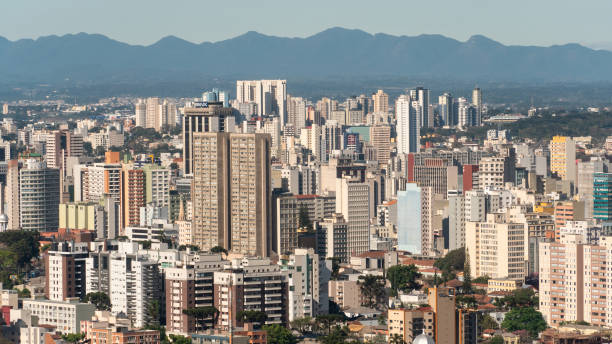 istock Curitiba, southern Brazil, seen from above 1454932240