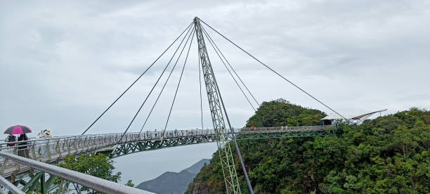 istock Malaysia, Langkawi, sky bridge, travel, tourist attraction 1454935567