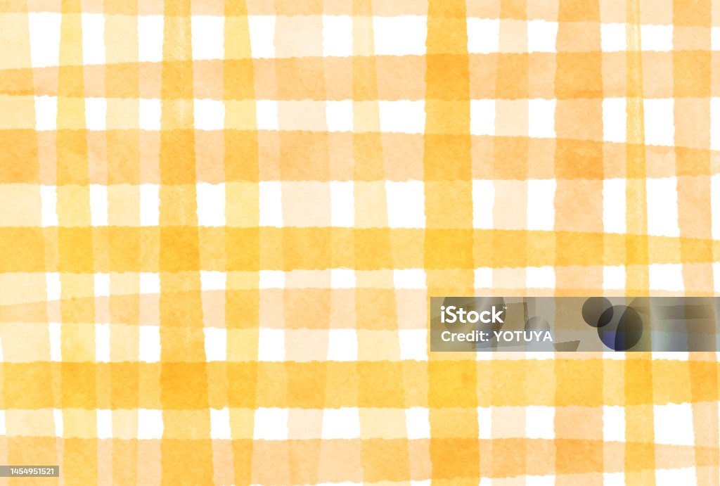 Watercolor Check Pattern Watercolor Check Pattern Background Material Stock Illustration ...