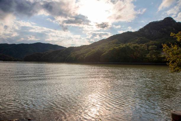istock The lake Sanjunghosu, Kyungkido 1454952466