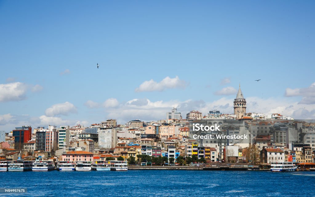 Panoramic shot of Istambul a panoramic shot of Istambul Architecture Stock Photo