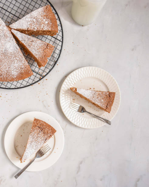 istock Enjoying the afternoon with carrot cake 1454961524