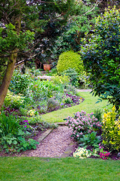 istock A beautiful garden in the spring 1454962511