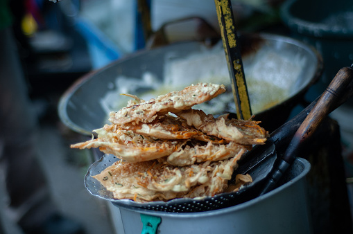 Closeup Shot Of Gorengan Traditional Indonesian Street Food During