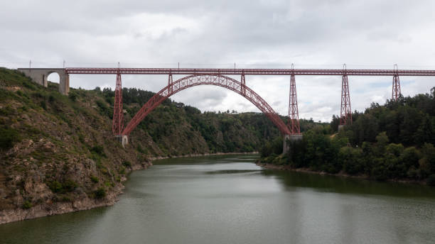istock Beautiful view of Garabit viaduct railway bridge 1454963699