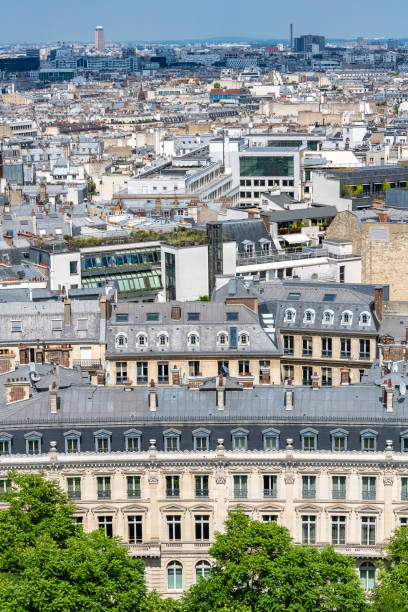 istock Paris, luxury Haussmann facades 1454967127