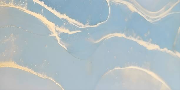 istock Close-up marble texture background with golden details 1454968837
