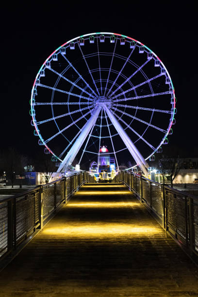 istock Vertical shot of La Grande Roue de Montreal 1454969576