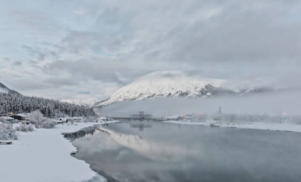 istock Carcross with Nares river in winter 1454969670
