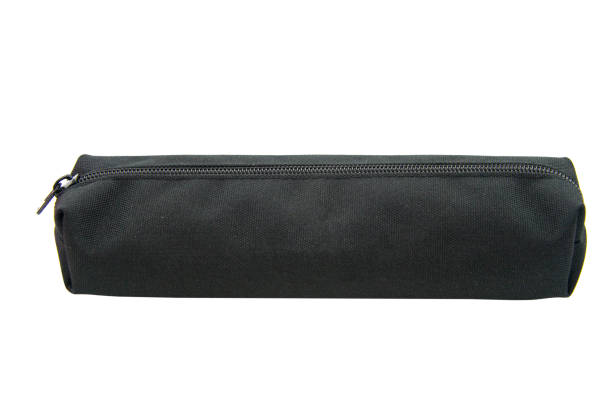 istock Pen pencil long case for school isolated on the white background 1454977479