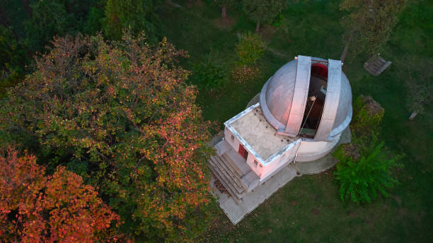 istock Astronomical observatory for science research of space and cosmos. 1454982983