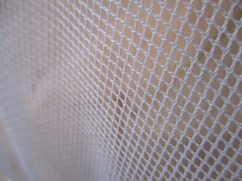 fabric net abstract background on white