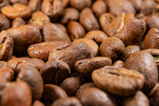 istock texture of roasted coffee beans, aromatic and energy drink. 1454986776