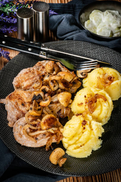 istock Grilled pork tenderloin. 1454991947