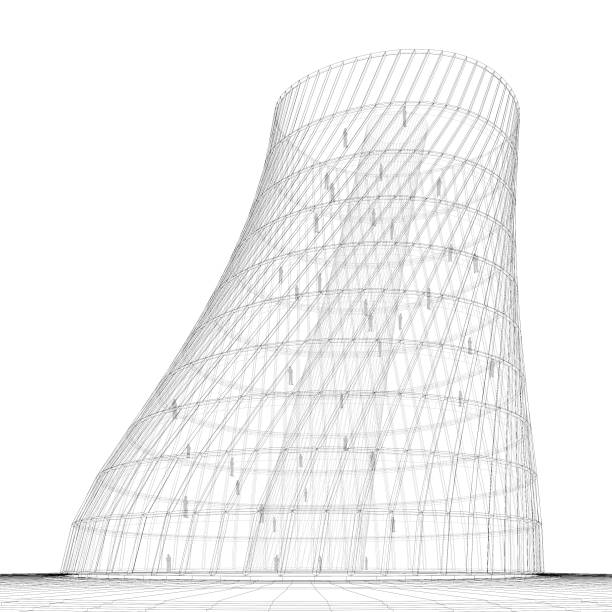 istock 3D illustration of Building in concept 1455013018