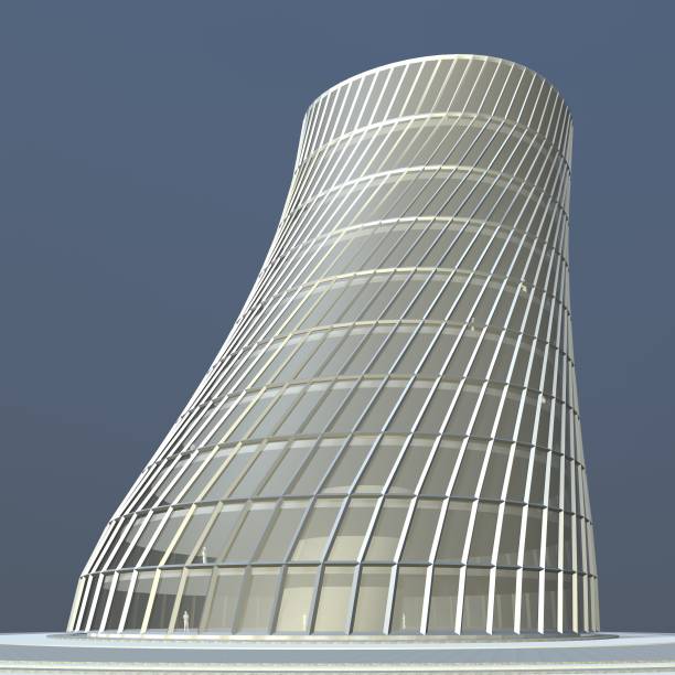 istock 3D illustration of Building in concept 1455013600