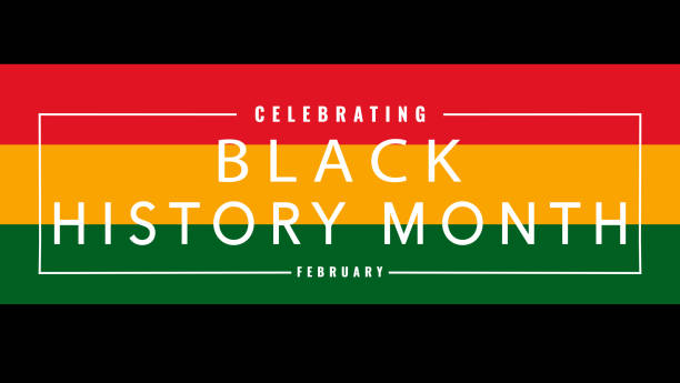 Black History Month Background USA Black History Month Background USA black history month 2023 stock illustrations