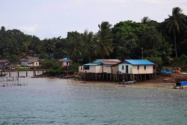 istock Fisherman's house that looks above the beach 1455029590
