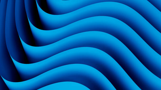 istock Abstract background made from a pattern of curves 1455036427