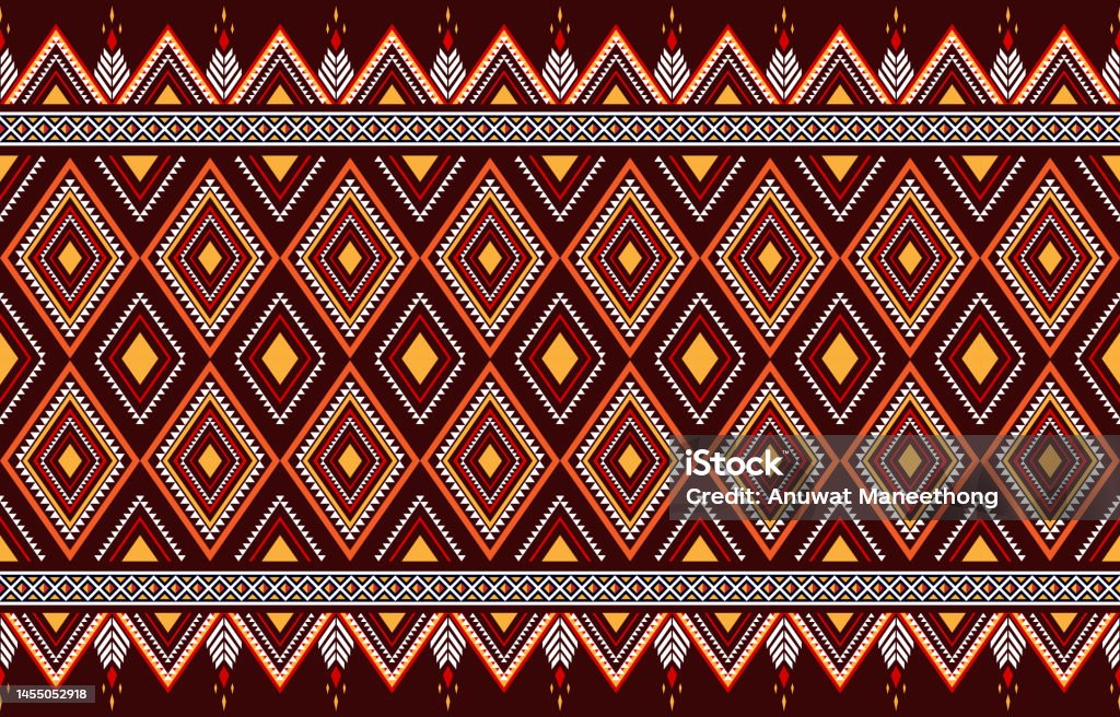 Indaba Pattern Geometry Indigenous Style Seamless Pattern Seamless Ethnic Pattern ...
